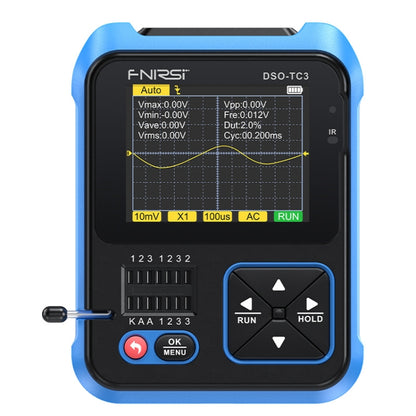 FNIRSI 3 In 1 Handheld Digital Oscilloscope LCR Transistor Tester, Specification: Upgrade - Digital Multimeter by FNIRSI | Online Shopping UK | buy2fix