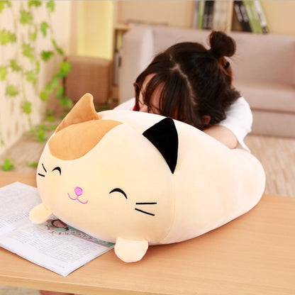 New Soft Animal Cartoon Pillow Cushion Cute Fat Dog Cat Totoro Penguin Pig Frog Plush Toy 90cm(pig) - Soft Toys by buy2fix | Online Shopping UK | buy2fix