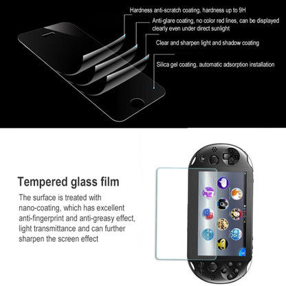 Tempered Glass Clear Full HD Screen Protector Cover Protective Film Guard for Sony PlayStation Psvita PS Vita PSV 1000 Console - Cases by DIYLooks | Online Shopping UK | buy2fix