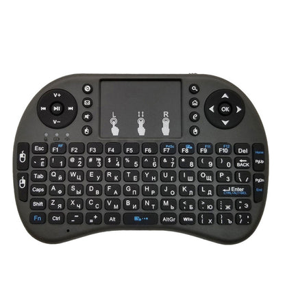 Support Language: Russian i8 Air Mouse Wireless Keyboard with Touchpad for Android TV Box & Smart TV & PC Tablet & Xbox360 & PS3 & HTPC/IPTV - MINI PC Accessories & Gadgets by buy2fix | Online Shopping UK | buy2fix