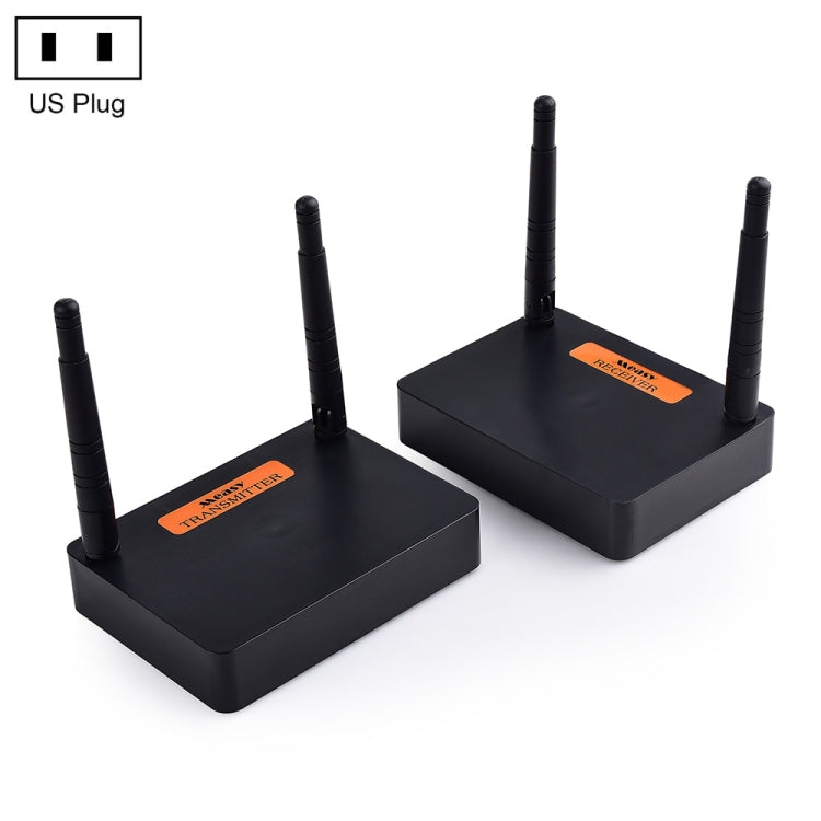 Measy FHD676 Full HD 1080P 3D 5-5.8GHz Wireless HDMI Transmitter (Transmitter + Receiver) Transmission Distance: 200m, Specifications:US Plug - Consumer Electronics by Measy | Online Shopping UK | buy2fix