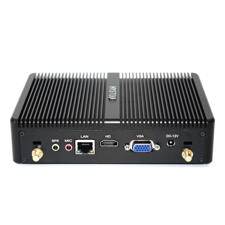 HYSTOU H2 Windows / Linux System Mini PC, Intel Core I3-7167U Dual Core Four Threads up to 2.80GHz, Support mSATA 3.0, 4GB RAM DDR4 + 256GB SSD (Black) - Computer & Networking by HYSTOU | Online Shopping UK | buy2fix