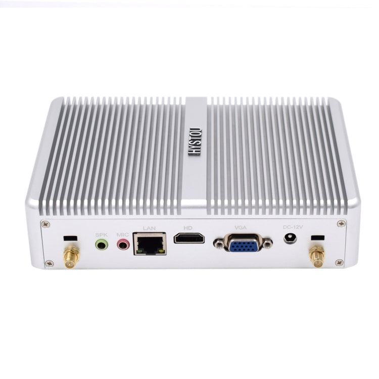 HYSTOU H2 Windows / Linux System Mini PC, Intel Core I3-7167U Dual Core Four Threads up to 2.80GHz, Support mSATA 3.0, 16GB RAM DDR4 + 256GB SSD 500GB HDD (White) - Windows Mini PCs by HYSTOU | Online Shopping UK | buy2fix