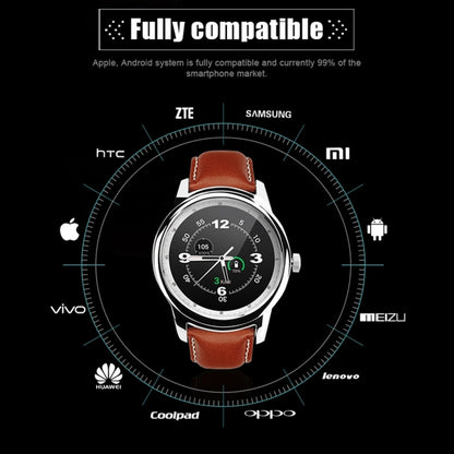 DOMINO DM365 1.33 inch On-cell IPS Full View Capacitive Touch Screen MTK2502A-ARM7 Bluetooth 4.0 Smart Watch Phone, Support Facebook / Whatsapp / Raise to Bright Screen / Flip Hand to Switch Interface ... tor / Anti-lost / Remote Camera, 128MB+64MB(Black) - Smart Wear by DOMINO | Online Shopping UK | buy2fix