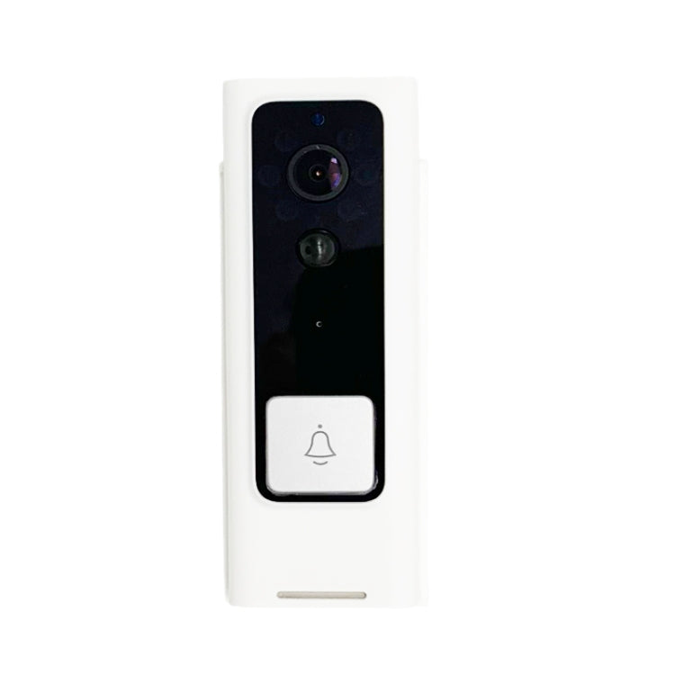 M200B WiFi Intelligent Square Button Video Doorbell, Support Infrared Motion Detection & Adaptive Rate & Two-way Intercom & Remote / PIR Wakeup(White) - Security by buy2fix | Online Shopping UK | buy2fix