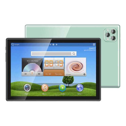 BDF P50 4G LTE Tablet PC, 10.1 inch, 8GB+128GB, Android 12.0 MTK6762 Octa Core, Support Dual SIM & Bluetooth & WiFi, EU Plug(Green) - BDF by BDF | Online Shopping UK | buy2fix