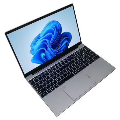 HONGSAMDE HSD1509 Notebook, 15.6 inch, 16GB+512GB, Windows 11 Intel Celeron N95 Quad Core, Support TF Card & WiFi & BT & HDMI, US Plug (Silver Grey) - HONGSAMDE by Hongsamde | Online Shopping UK | buy2fix