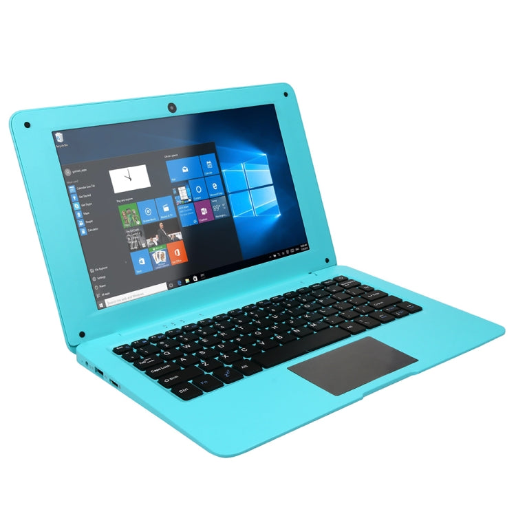 3350 10.1 inch Laptop, 3GB+32GB, Windows 10 OS, Intel Celeron N3350 Dual Core CPU 1.1Ghz-2.4Ghz, Support & Bluetooth & WiFi & HDMI, EU Plug(Blue) - Others by buy2fix | Online Shopping UK | buy2fix