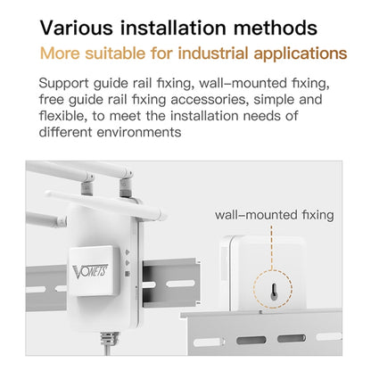 VONETS VAR1200-L 1200Mbps Wireless Bridge Built-in Antenna Dual-Band WiFi Repeater, With DC Adapter Set - Wireless Routers by VONETS | Online Shopping UK | buy2fix