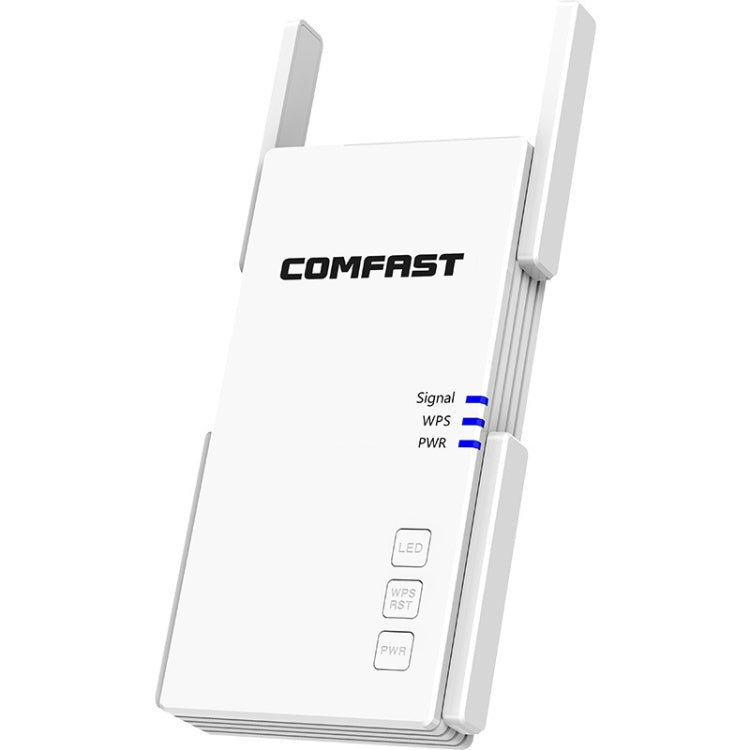 COMFAST CF-AC2100 2100Mbps Wireless WIFI Signal Amplifier Repeater Booster Network Router with 4 Antennas, EU Plug - Broadband Amplifiers by COMFAST | Online Shopping UK | buy2fix