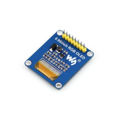 Waveshare 0.95 inch RGB OLED (B), SPI interface, Straight Vertical Pinheader - Modules Expansions Accessories by Waveshare | Online Shopping UK | buy2fix