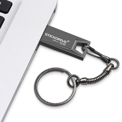 STICKDRIVE 64GB USB 3.0 High Speed Mini Metal U Disk (Silver Grey) - Computer & Networking by STICKDRIVE | Online Shopping UK | buy2fix