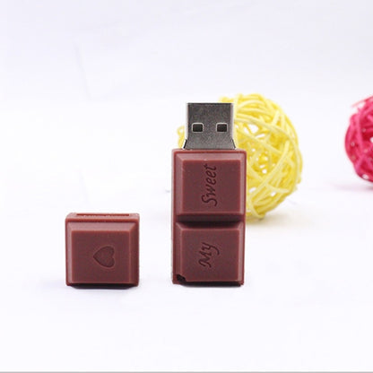 MicroDrive 4GB USB 2.0 Creative Chocolate U Disk - Computer & Networking by MicroDrive | Online Shopping UK | buy2fix