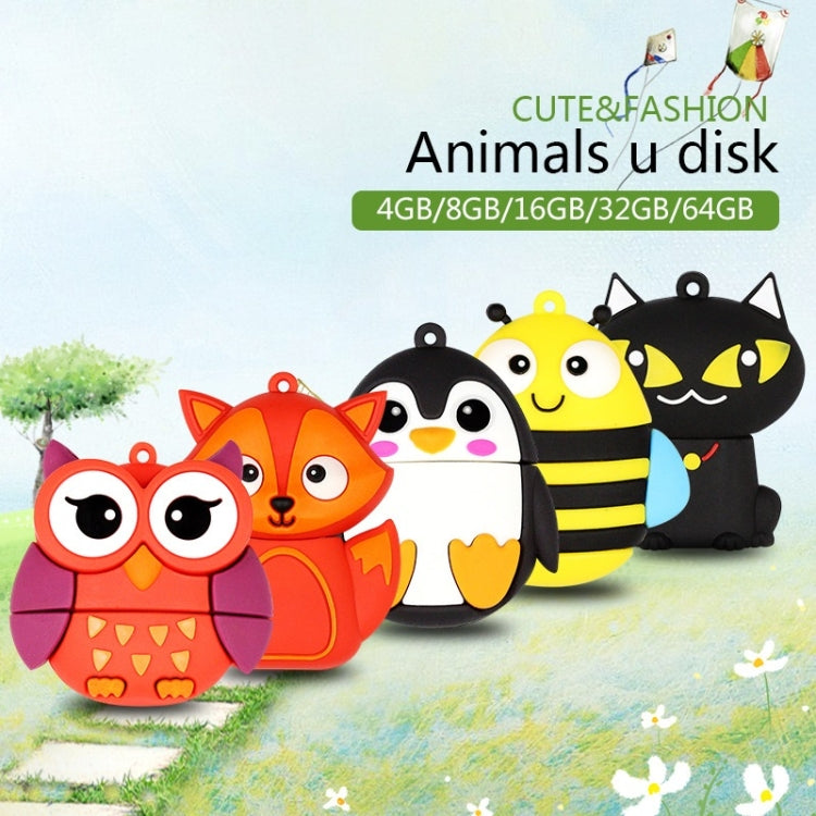 MicroDrive 4GB USB 2.0 Creative Cute Owl U Disk - Computer & Networking by MicroDrive | Online Shopping UK | buy2fix