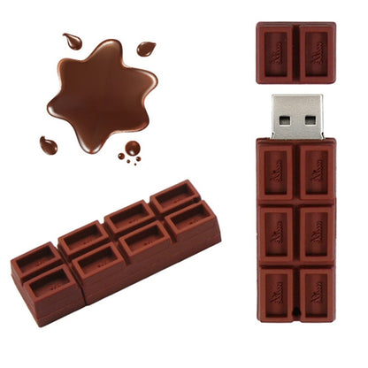 MicroDrive 4GB USB 2.0 Creative Chocolate U Disk - USB Flash Drives by MicroDrive | Online Shopping UK | buy2fix