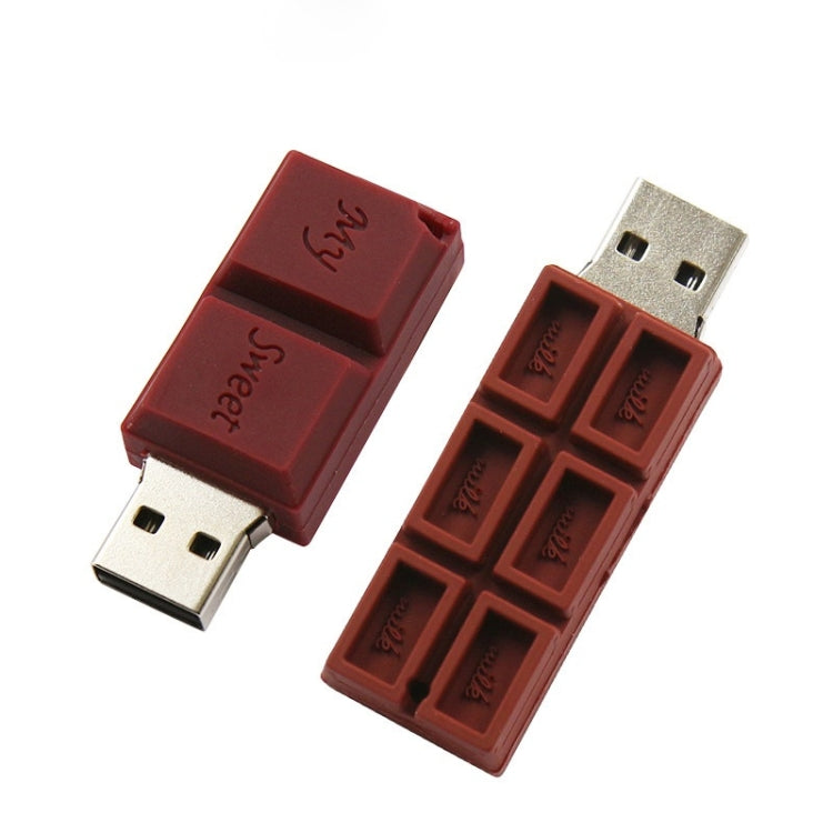 MicroDrive 8GB USB 2.0 Creative Chocolate U Disk - USB Flash Drives by MicroDrive | Online Shopping UK | buy2fix