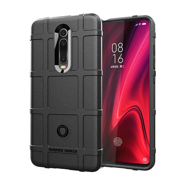 Shockproof Protector Cover Full Coverage Silicone Case for Xiaomi Mi 9T & Mi 9T Pro & Redmi K20 & K20 Pro (Black) - Xiaomi Cases by buy2fix | Online Shopping UK | buy2fix